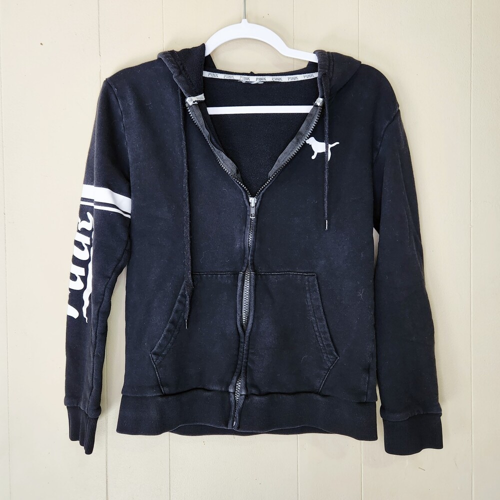 Victoria's Secret PINK Zip up Hoodie Size XS?